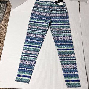Polo Ralph Lauren Multi Colored tights Girls Sz large NWT